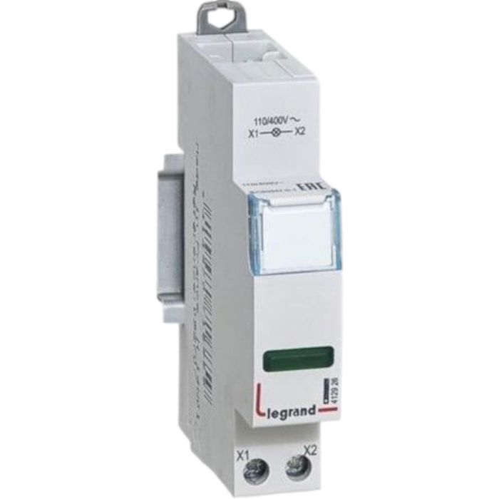 Legrand LED indicator - green 110/400 V~ - 1 module