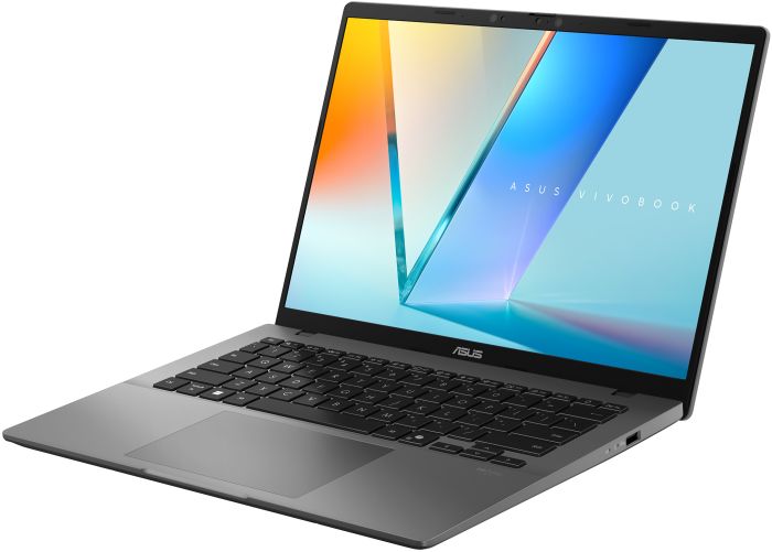 Ноутбук ASUS Vivobook S 14 S3407QA-KP003W 14" 2.5K IPS, Snapdragon X1 26 100, 16GB, F512GB, UMA, Win11, Серый
