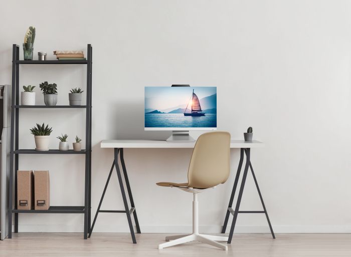 Комп'ютер персональний моноблок ASUS M3702WFAK-BPE0290 27" FHD AG, AMD R5-7520U, 8GB, F256GB, UMA, WiFi, кл+м, Без ОС, чорний