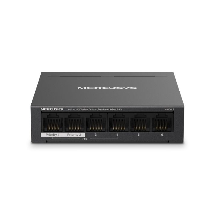 MERCUSYS Switch  6xFE (4xPoE), 40W, Unmanageable Mercusys MS106LP