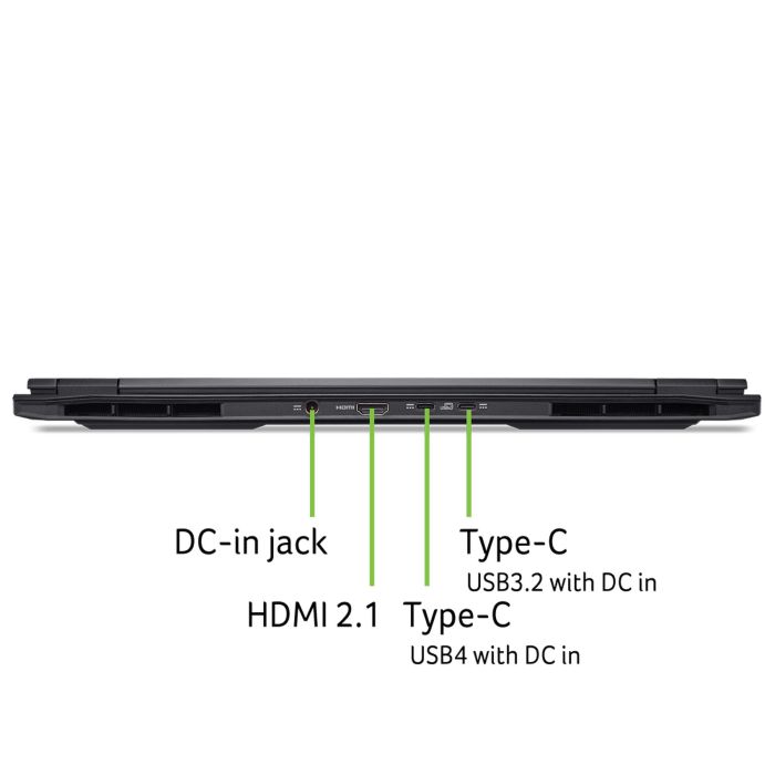 Ноутбук Acer Nitro 16S AN16S-61 16" WQXGA IPS, AMD R9-365, 32GB, F2TB, NVD5070Ti-12, Lin, черный