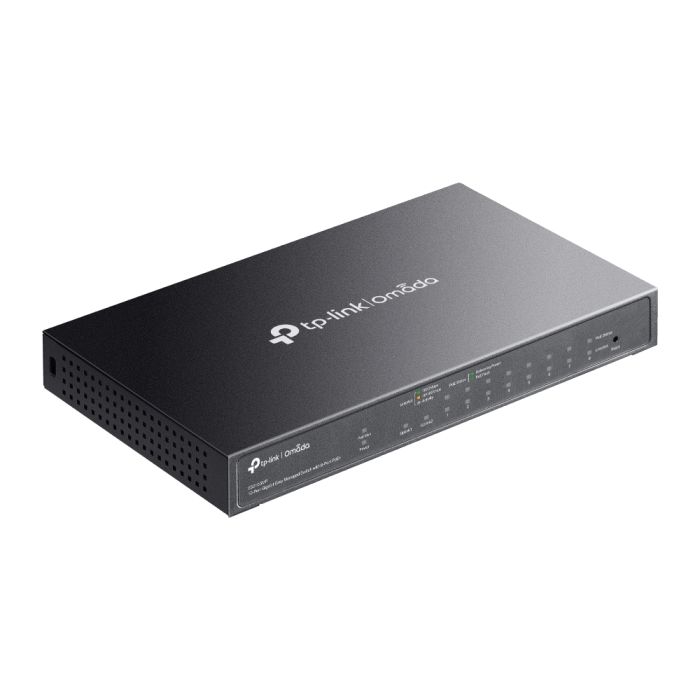 Комутатор TP-LINK   10xGE (8xPoE), 123W, WebSmart TP-Link ES210GMP