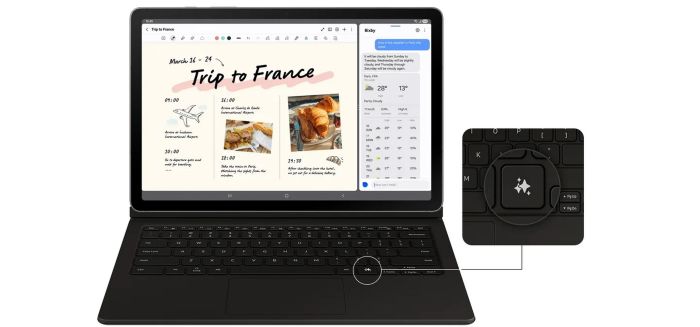 Планшет Samsung Galaxy Tab S10 Lite (X406) 10.9" 6ГБ, 128ГБ, 5G, 8000мА•год, Android, сірий