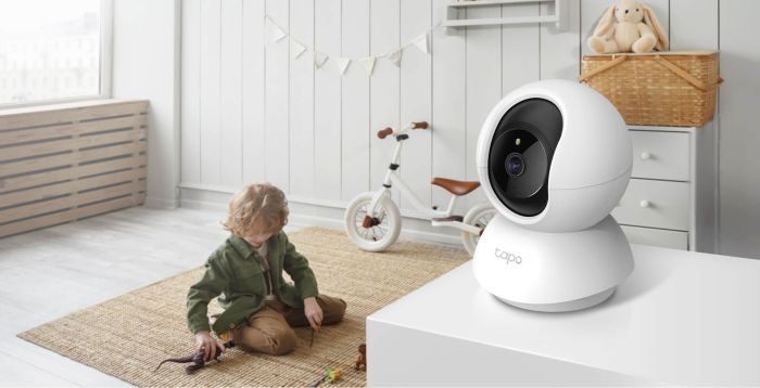 TP-LINK IP-camera Tapo C200C FHD N300 microSD motion detection, 9x zoom