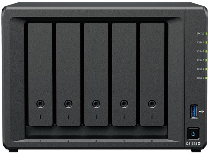 Сетевое хранилище NAS Synology DS1525+