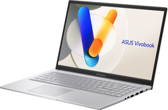 Ноутбук ASUS Vivobook 15 X1504VA-BQ2467 15.6" FHD IPS, Intel i3-1315U, 8GB, F512GB, UMA, NoOS, Сріблястий