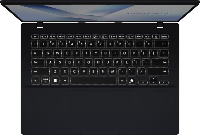 Ноутбук ASUS Vivobook 14 M1407KA-LY036 14" WUXGA IPS, AMD AI 5 340, 16GB, F512GB, UMA, NoOS, Блакитний