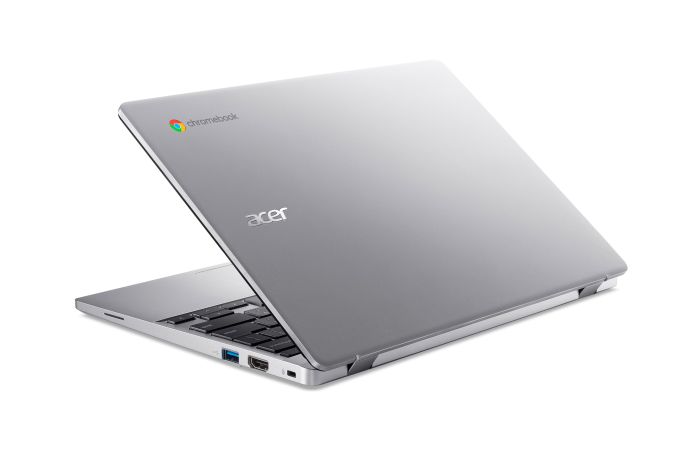 Ноутбук Acer Chromebook CB311-12H 11" IPS, Intel C N100, 8GB, F128GB, UMA, ChromeOS, сріблястий