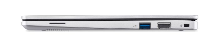 Ноутбук Acer Chromebook CB311-12H 11" IPS, Intel C N100, 8GB, F128GB, UMA, ChromeOS, сріблястий