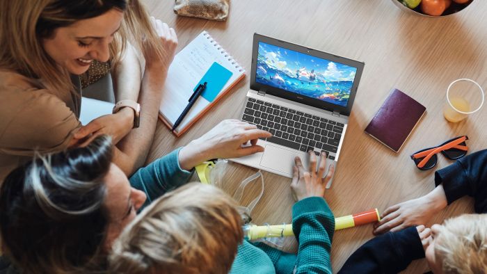 Ноутбук Acer Chromebook CB311-12H 11" IPS, Intel C N100, 8GB, F128GB, UMA, ChromeOS, сріблястий