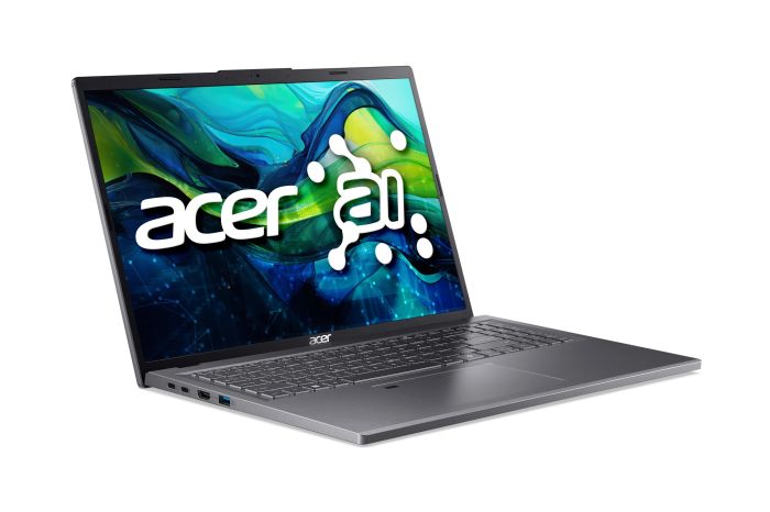 Ноутбук Acer Aspire 16 A16-71GM 16" WUXGA IPS, Intel U5-125H, 16GB, F512GB, NVD3050-6, Win11, серый
