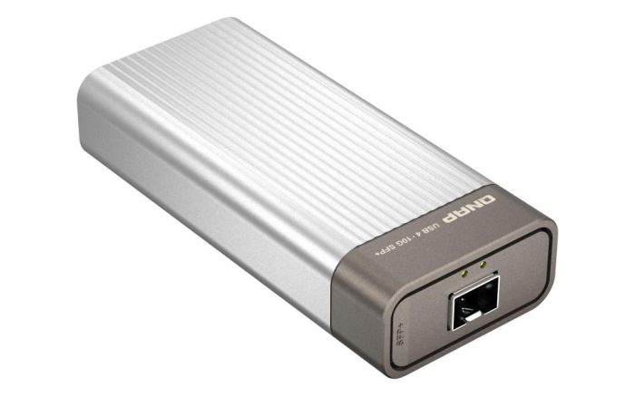 QNAP USB 4 Thunderbolt 3/4 10GbE SFP+