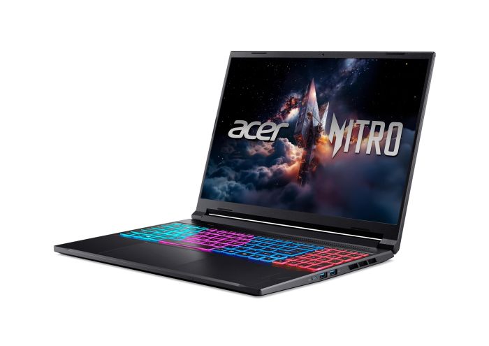 Ноутбук Acer Nitro V 16S ANV16S-41 16" WUXGA IPS, AMD R5-240, 16GB, F1TB, NVD5050-8, Lin, чорний