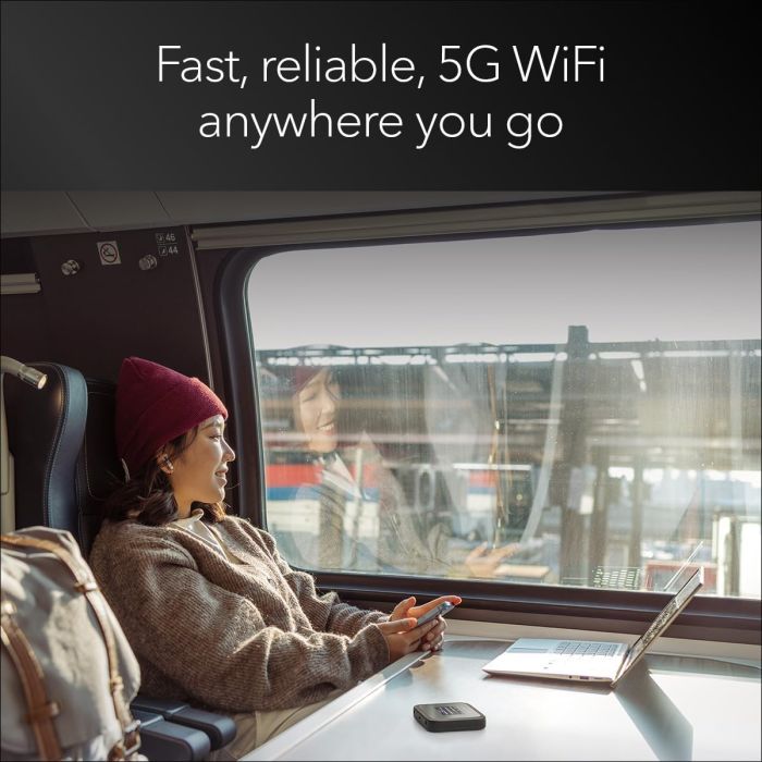 Мобільний маршрутизатор NETGEAR MH3150 Nighthawk M3 AX3600, 5G/4G/LTE, 1xUSB TypeC, 2xTS-9