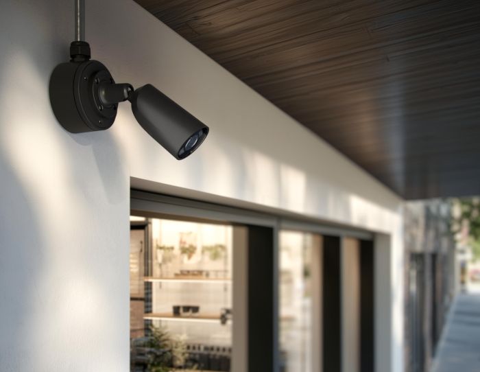 IP-Камера дротова Ajax BulletCam HL black, 8мп, 4мм, гібридне підсвічування IR 50м, білий Led 50м, Poe, True WDR, IP 65,  аудіо, кут огляду 75° до 85°, вулична, чорна