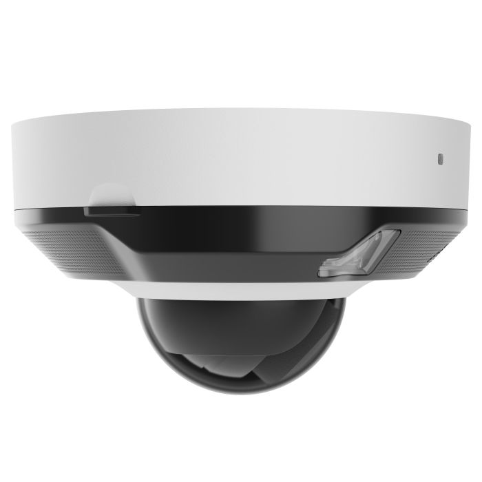 IP-Камера проводная Ajax DomeCam Mini HL white, 5Мп, 4мм, гибридная подсветка IR 15м, белый Led 15м, PoE, True WDR, IP65, ИК 15м, аудио, угол обзора 75°–85°, мини-купольная, белая