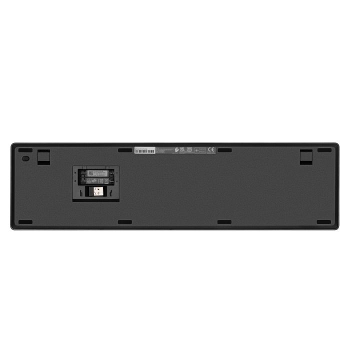 Клавиатура мембранная HP 450 Programmable, 108key, WL, EN/UK, чёрный