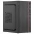 2E PC case TeamX TMX03 with 2E ATX500W, 2xUSB3.0, 1x80mm, VGA 220mm, mATX, black