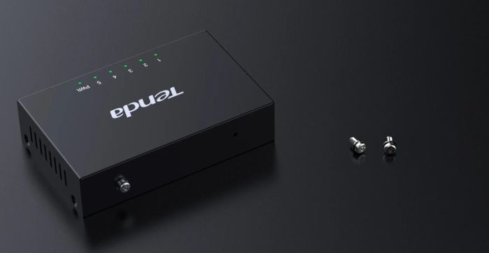 Комутатор TENDA  5xGE, Некерований Tenda TEG1005M