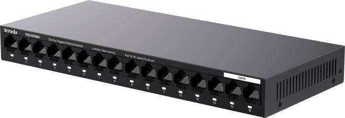 Комутатор TENDA  16xGE, Некерований Tenda TEG1016M