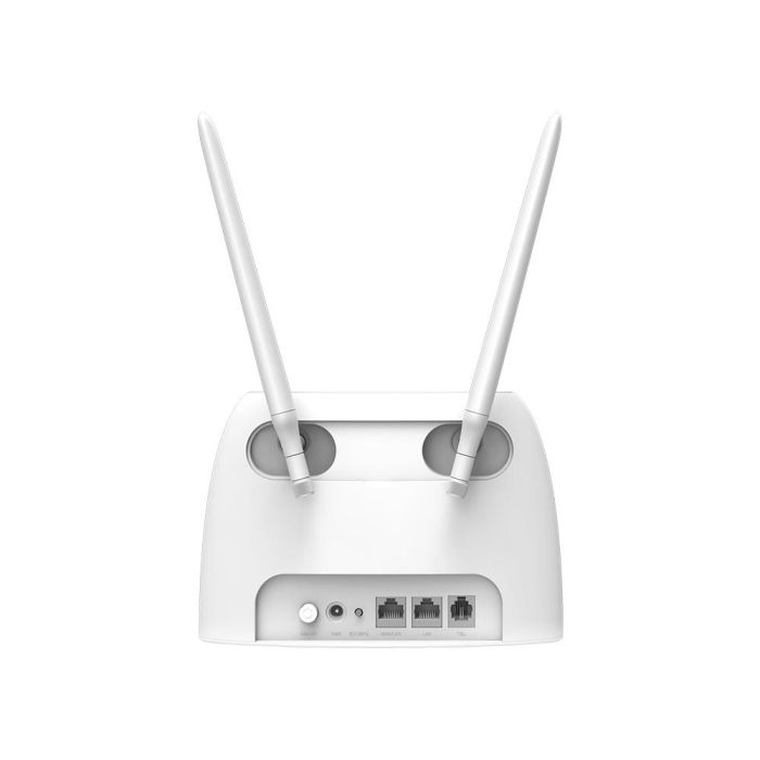 Маршрутизатор TENDA  N300, 4G/LTE, 1xFE LAN, 1xFE LAN/WAN, 1xRJ11, Cлот для SIM-карти Tenda 4G06C