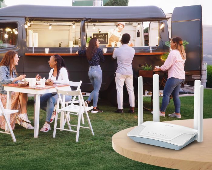 Маршрутизатор   N300, 4G/LTE, 3xFE LAN, 1xFE LAN/WAN D-Link G403C