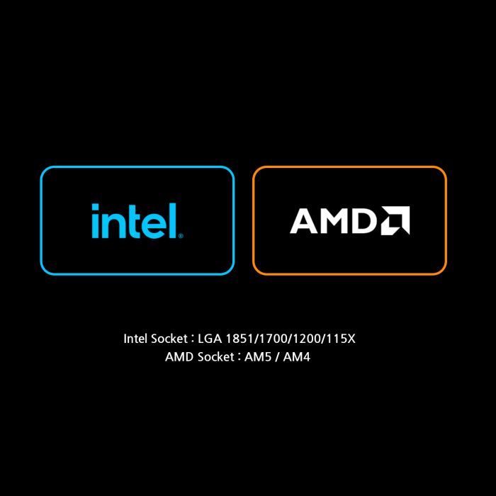 Процесорний кулер Zalman ZET5, ARGB LGA 1851, 1700, 1200, 115x, AM5, AM4,  4pin PWM, 3pin+5VARGB, TDP200W, чорний