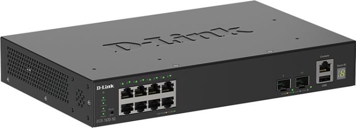 8xGE, 2xSFP+ Managed Switch. L2+ D-Link DGS-1530-10