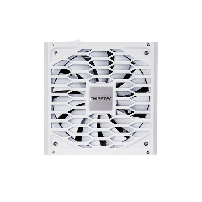 Блок живлення CHIEFTEC Vega M (1000W), >90%, 80+ Gold, 135мм FDB, 1xMB 24pin(20+4), 2xCPU 8pin(4+4), 3xMolex, 6xSATA, 4xPCIe 8pin(6+2), 1xPCIe GEN5 16pin, Fully Modular, White