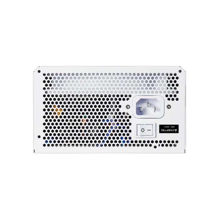 Блок живлення CHIEFTEC Vega M (1000W), >90%, 80+ Gold, 135мм FDB, 1xMB 24pin(20+4), 2xCPU 8pin(4+4), 3xMolex, 6xSATA, 4xPCIe 8pin(6+2), 1xPCIe GEN5 16pin, Fully Modular, White