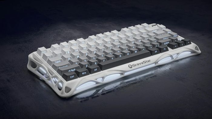 GravaStar Mercury K1 75% Wireless Mechanical Gaming Keyboard
