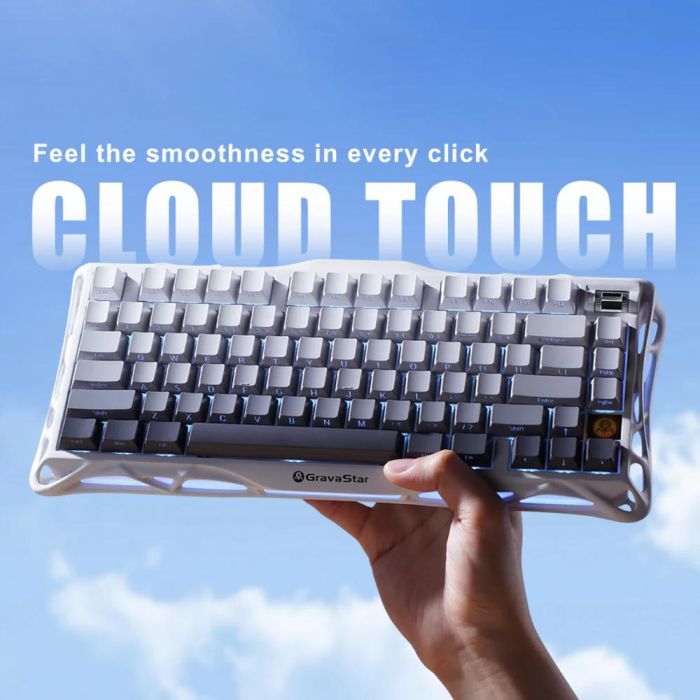 GravaStar Mercury K1 75% Wireless Mechanical Gaming Keyboard