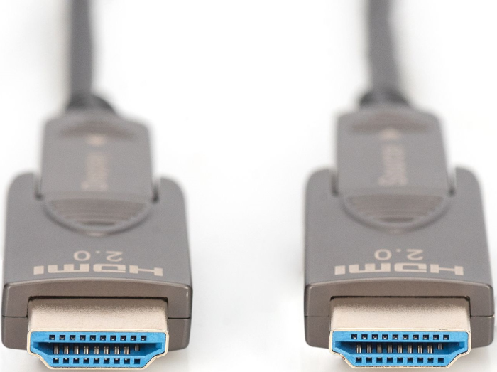 Кабель DIGITUS HDMI (M/M), 4K, AOC, 10м, чорний