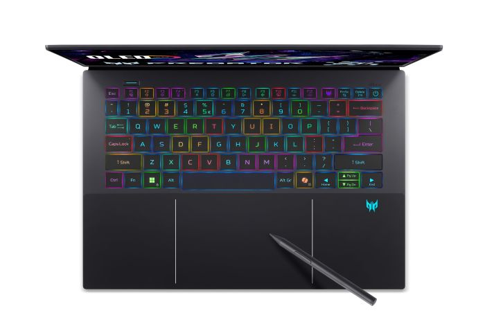 Ноутбук Acer Predator Triton 14 PT14-52T 14.5" 2.8K OLED Touch, Intel U9-288V, 32GB, F2TB, NVD5070-8, Win11P, черный