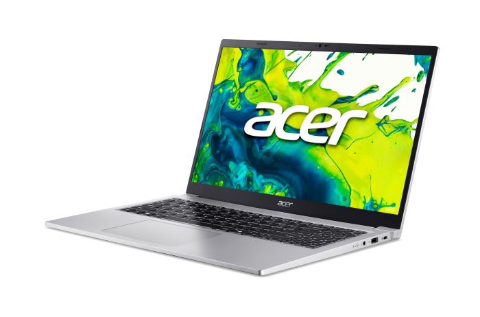 Ноутбук Acer Aspire Lite AL15-33P 15.6" FHD IPS, Intel 3-N355, 8GB, F512GB, UMA, Lin, серебристый