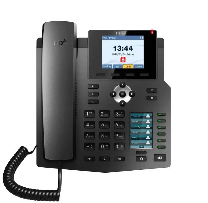 IP-Phone  2xFE LAN, SIP, VPN, PoE, 2.8" color screen Fanvil X4