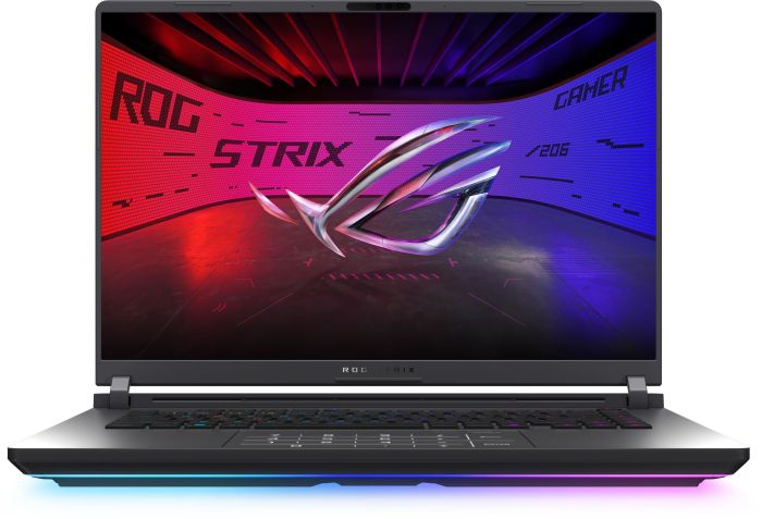 Ноутбук ASUS ROG Strix G16 G615JH-RV082 16" FHD+ IPS, Intel i5-13450HX, 16GB, F512GB, NVD5050-8, NoOS, Серый
