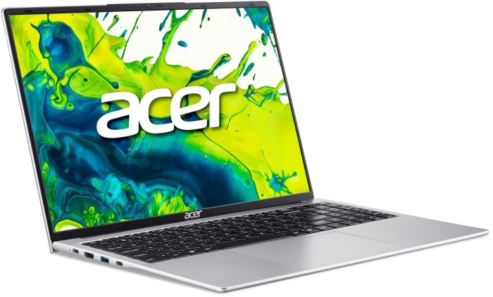 Ноутбук Acer Aspire Lite AL16-54P 16" WUXGA IPS, Intel i5-1334U, 16GB, F512GB, UMA, Lin, серебристый
