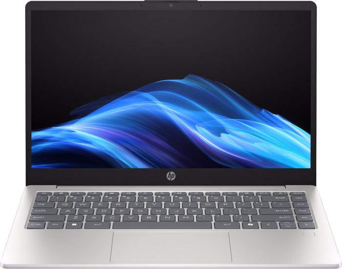 Ноутбук HP 14-hc0000ua 14" FHD IPS AG, Intel U7-255U, 16GB, F1024GB, UMA, DOS, серебристый
