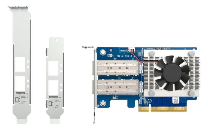 Сетевая карта QNAP Dual-port SFP+ 10GbE Gen3 x8