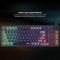 MSI Keyboard membrane MSI FORGE GK110 UA 98key, USB-A, EN/UKR/RU, LED, black