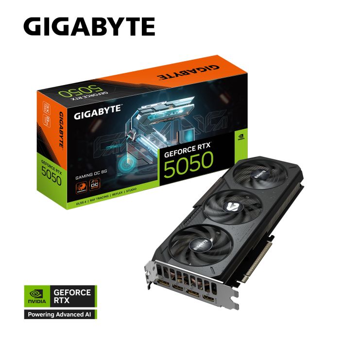 GIGABYTE Graphic Adapter GeForce RTX 5050 8GB GDDR6 GAMING OC