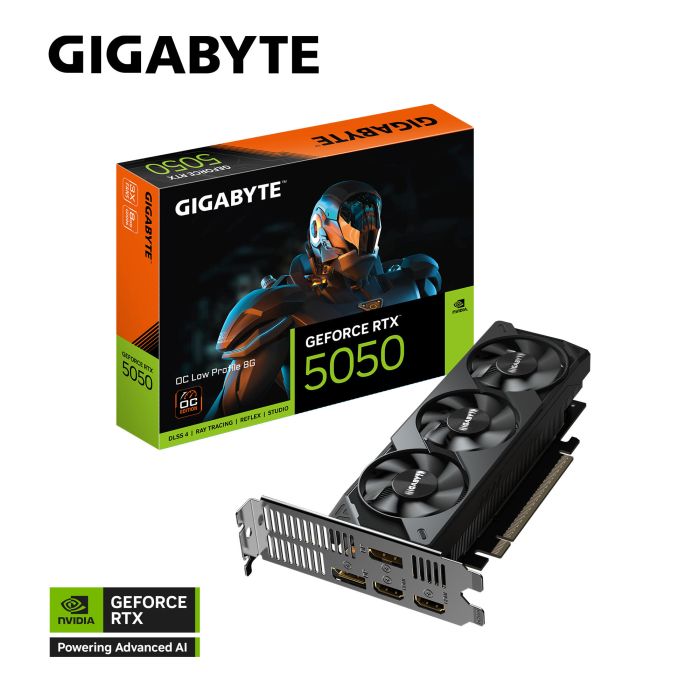 Видеокарта GIGABYTE GeForce RTX 5050 8GB GDDR6 OC Low Profile