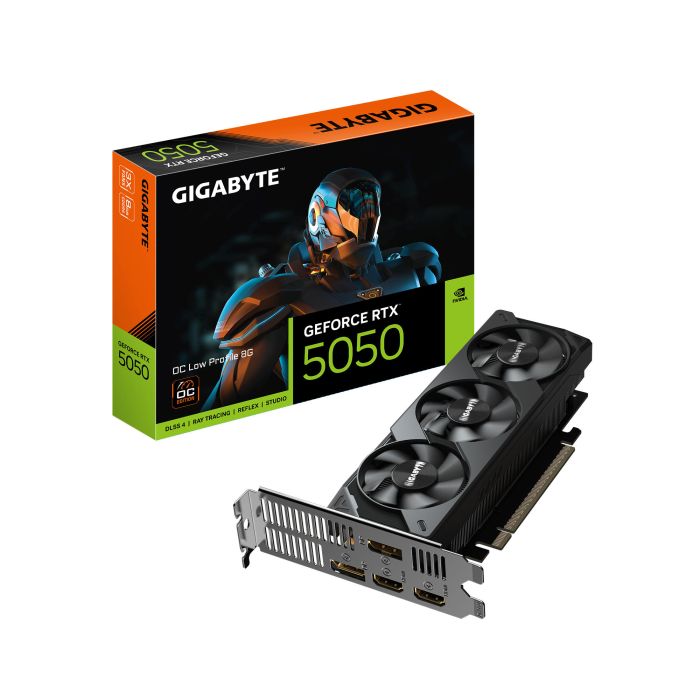 Видеокарта GIGABYTE GeForce RTX 5050 8GB GDDR6 OC Low Profile
