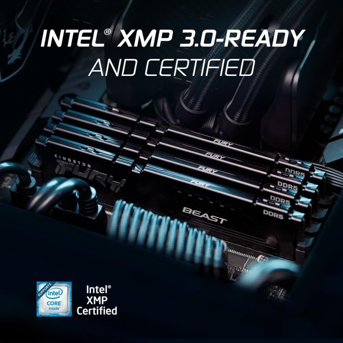 Пам'ять ПК Kingston DDR5 16GB 6000 FURY Beast  EXPO