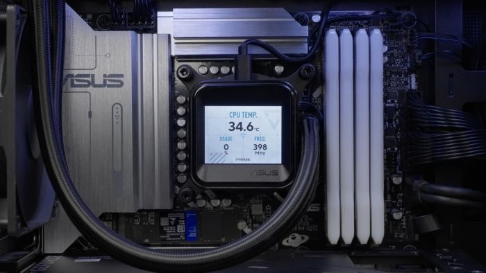 Система рідинного охолодження  PRIME LC 360 ARGB LCD Intel LGA 1700, 1200, 1851, AMD AM4, AM5 ARGB LCD ASUS 90RC00Z1-B0EAY0