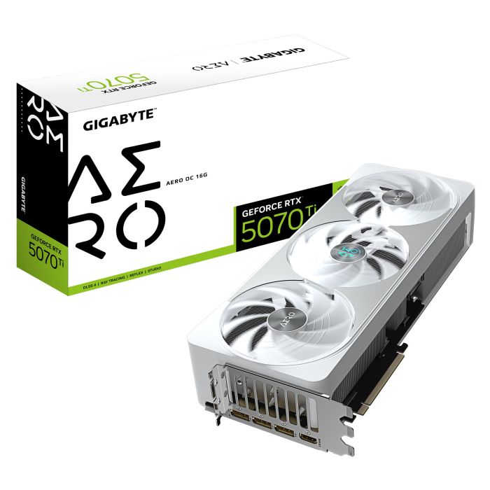 Відеокарта GIGABYTE GeForce RTX 5070 Ti 16GB GDDR7 AERO OC