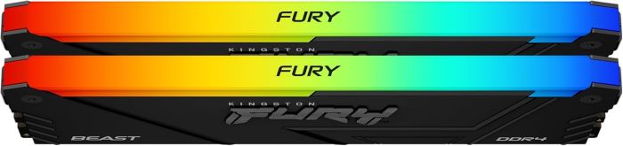 Memory Kingston DDR4 32GB KIT (16GBx2) 3200 FURY Beast RGB