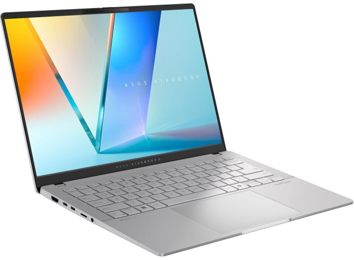 ASUS Notebook Vivobook S 14 M5406KA-SF150 14" FHD OLED, AMD AI 5 340, 16GB, F512GB, UMA, NoOS, Silver