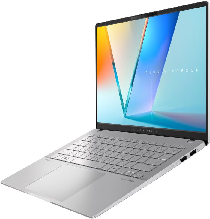 ASUS Notebook Vivobook S 14 M5406KA-SF150 14" FHD OLED, AMD AI 5 340, 16GB, F512GB, UMA, NoOS, Silver